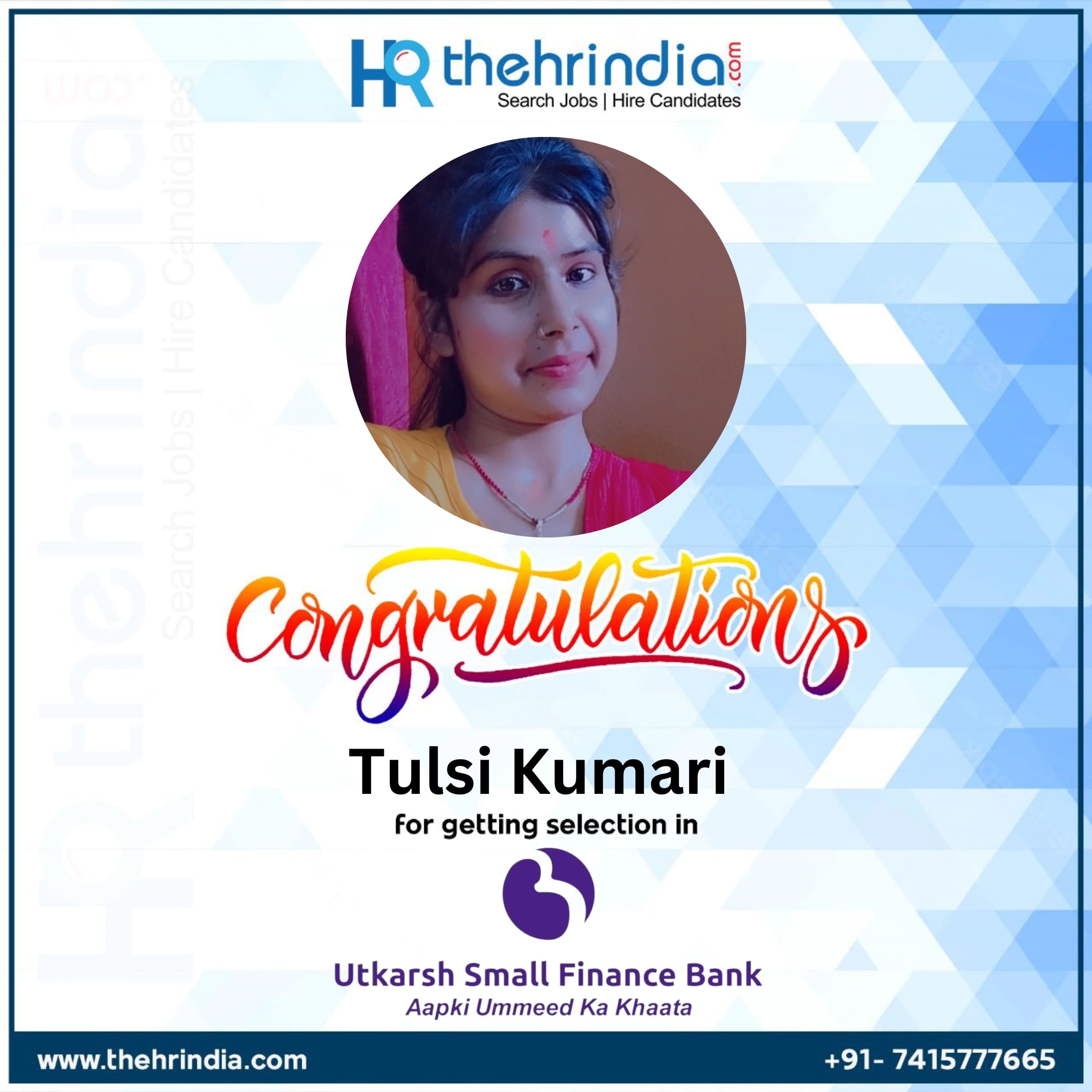 Tulsi Kumari   | The HR India